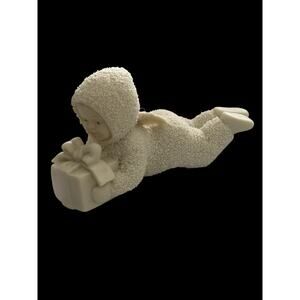 Snowbabies "Overnight Delivery" Bisque Ornament Dept 56 "Winter Tales